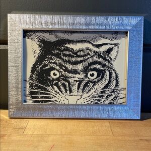 Gucci Tiger Wallpaper Framed Luxe Wall Art!